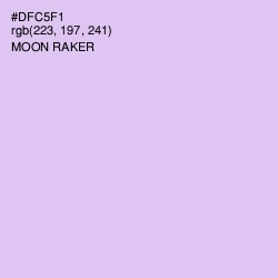 #DFC5F1 - Moon Raker Color Image
